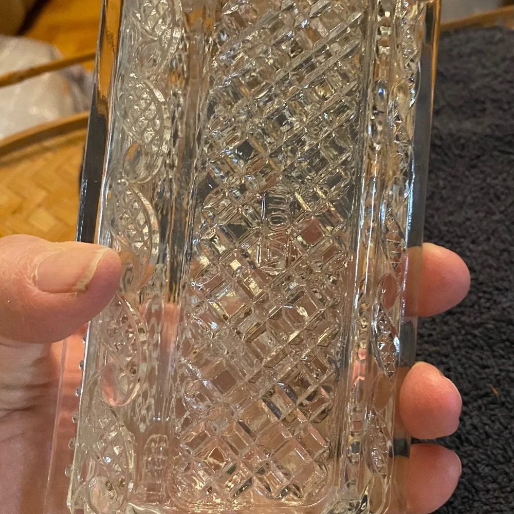 Avon pressed glass